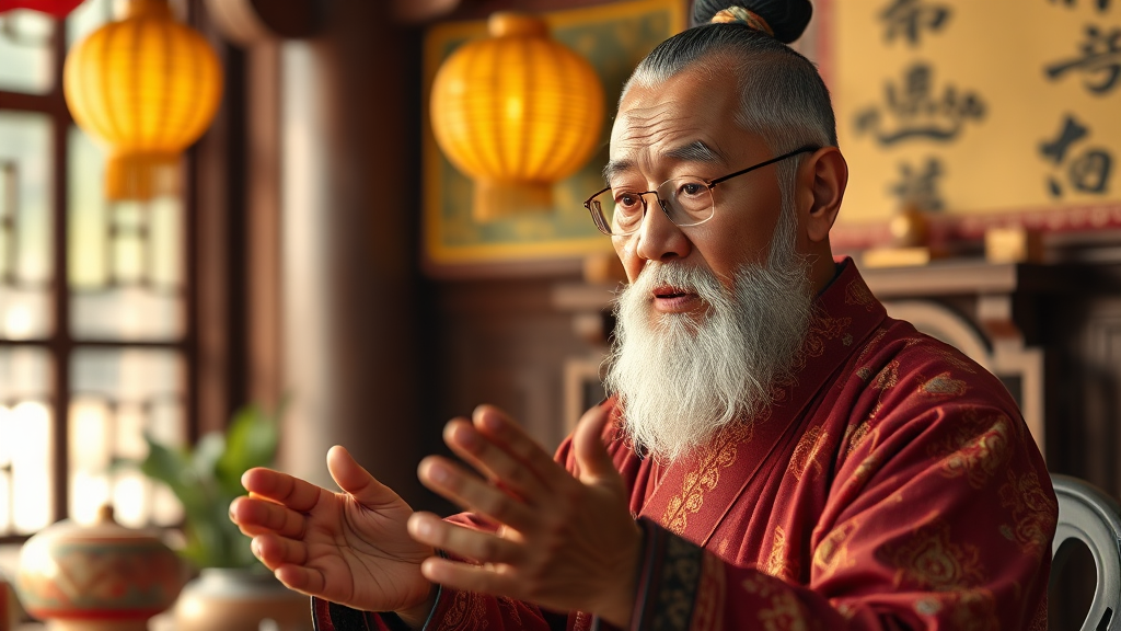 삼재와 운세는 어떤 관계가 있을까요? (realistic 스타일)