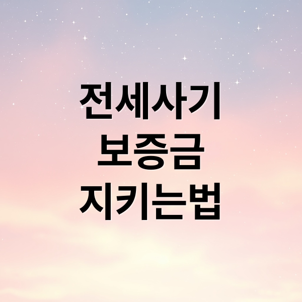 전세사기
보증금
지키는법 (전세사기 예방 등기부등본 확인)