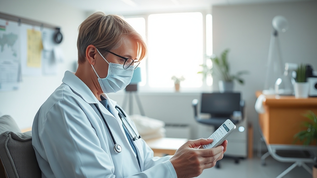 독감 보험금 청구 방법 (realistic 스타일)