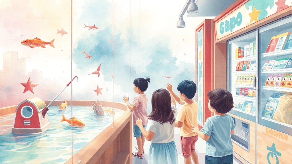 부대시설 & 편의시설 (watercolor 스타일)