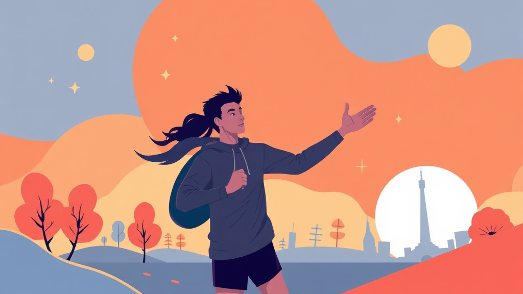 남들과 비교하는 마음 다스리기 (illustration 스타일)