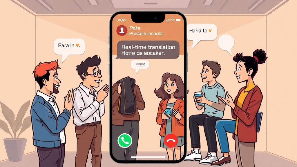 커뮤니케이션 기능 개선 (cartoon 스타일)