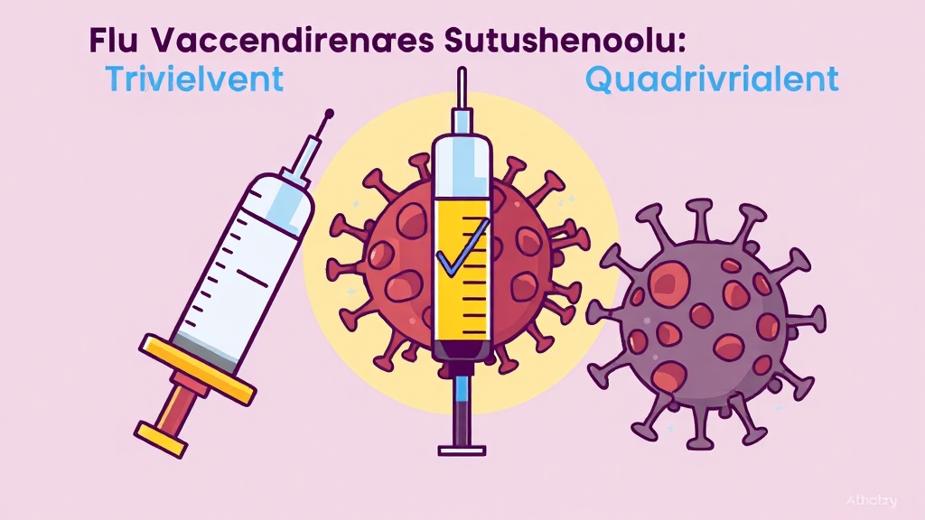 3가 vs 4가 백신, 뭘 골라야 할까? (cartoon 스타일)