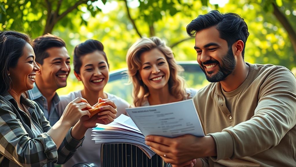 부모님 차 운전, 보험료 절약 꿀팁 (realistic 스타일)