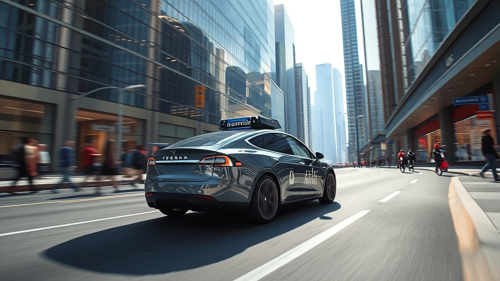 테슬라 주가 변동의 핵심 원인과 투자 전략 총정리(2025최신) 4 로보택시와 FSD, 주가를 얼마나 끌어올릴까? (realistic 스타일)