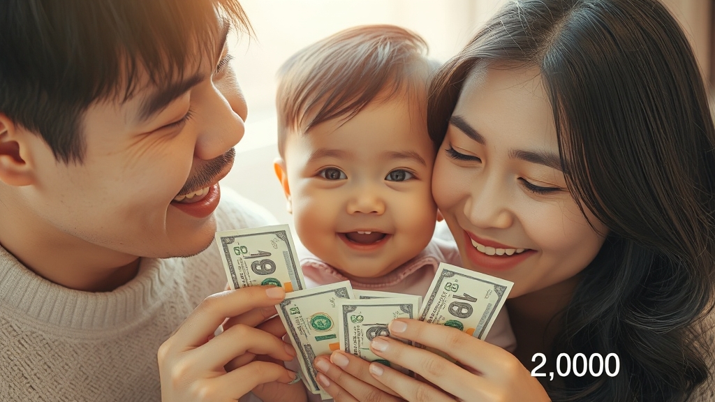 2025년 양육비 기준표 핵심 해설 (realistic 스타일)