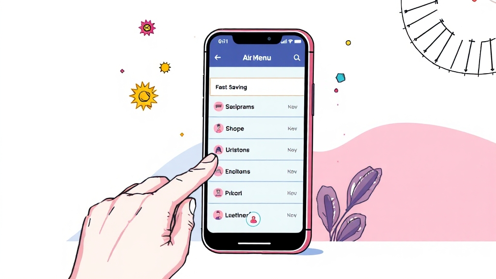 보이는 ARS 활용법 (illustration 스타일)