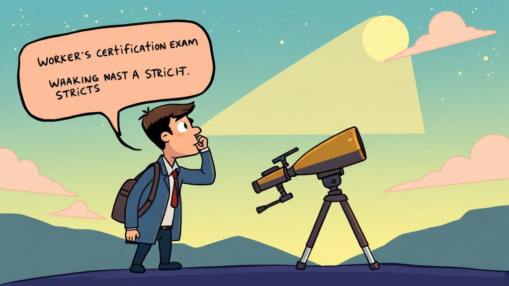 사회복지사 2급, 국가고시 논란의 전말 (cartoon 스타일)