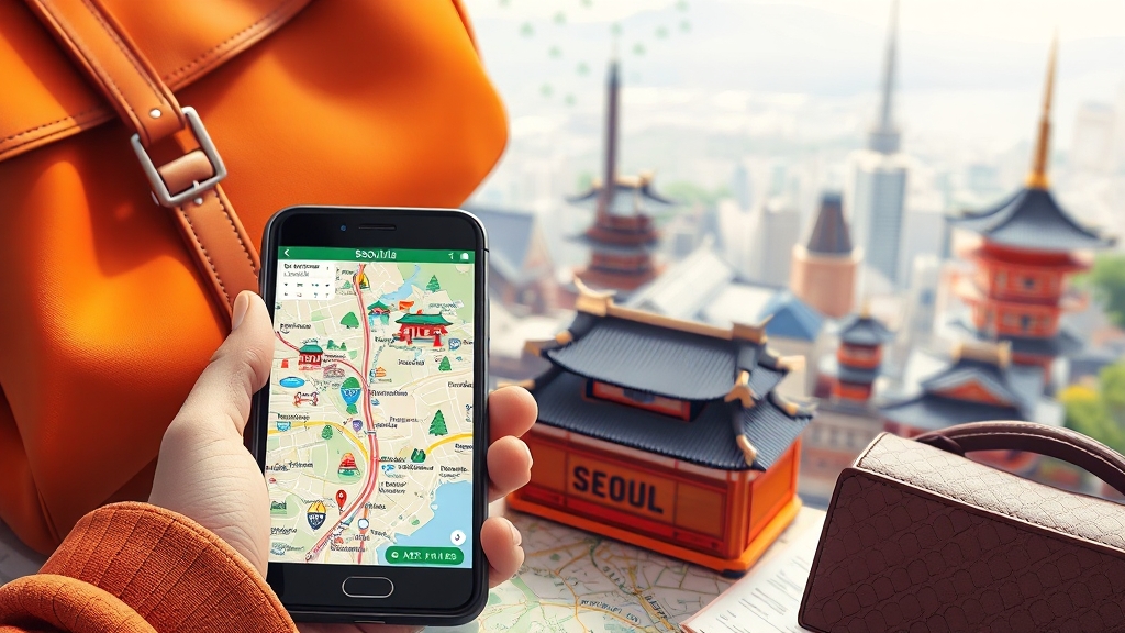 서울 지도, 어디서 구할까? (realistic 스타일)