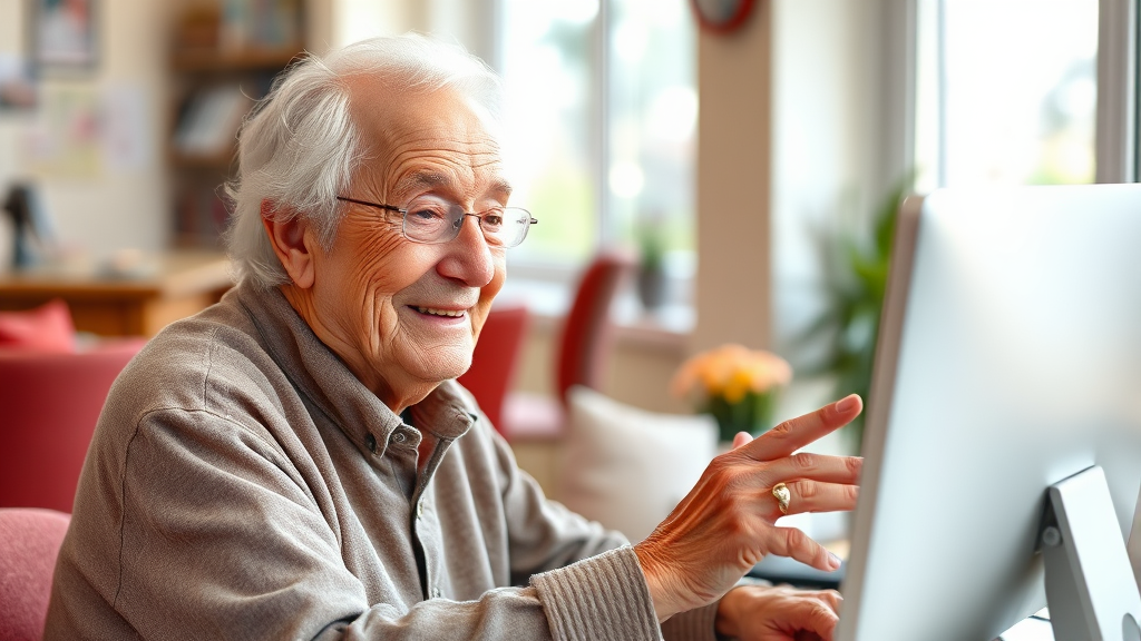 기초연금 신청 방법 및 유의사항 (watercolor 스타일)