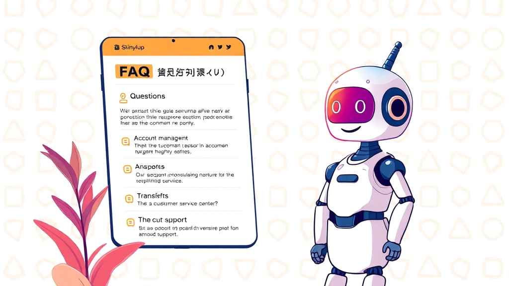 궁금증 해결! FAQ (cartoon 스타일)