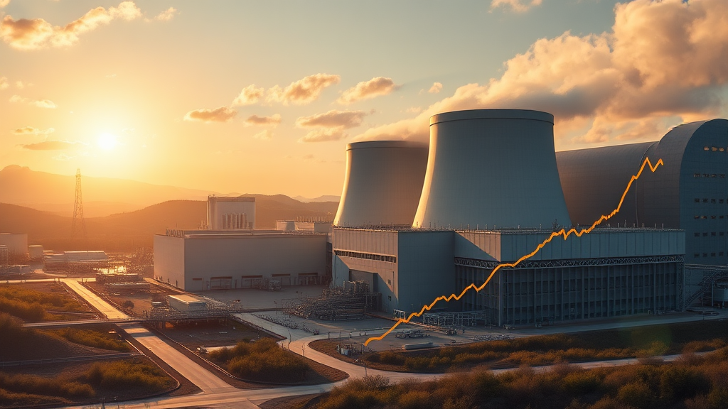 최근 주가 상승 배경 (realistic 스타일)