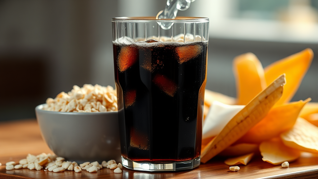 좋은 음식 vs 피해야 할 음식 (realistic 스타일)