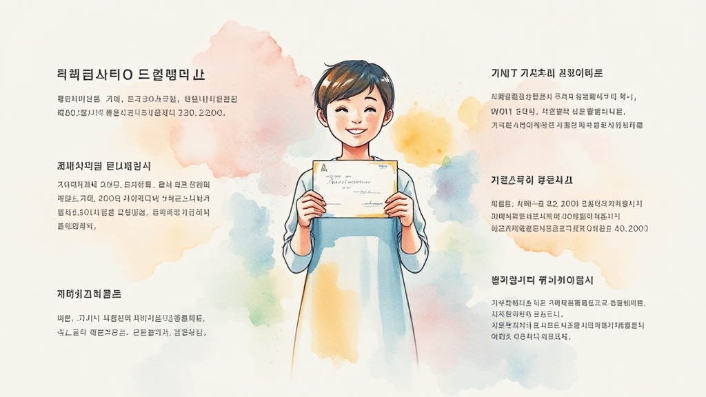 FAQ 및 유의사항 (watercolor 스타일)