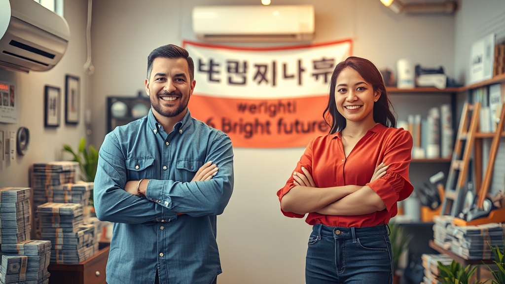 사업 개요: 왜 지원해야 할까? (realistic 스타일)