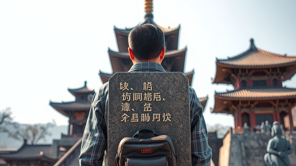 쌍계사 진감선사탑비, 기억해야 할 가치 (realistic 스타일)