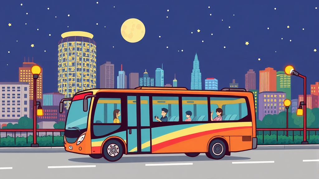 부산 시티투어버스, 최고의 선택 (cartoon 스타일)