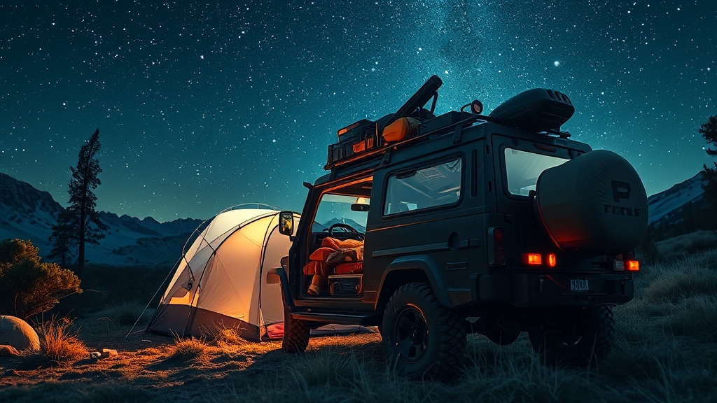 PV5 활용성 분석: 캠핑 & 적재 능력은? (realistic 스타일)