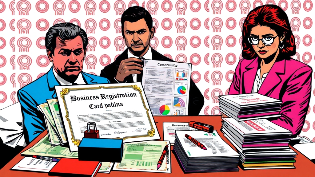 필요 서류 및 신청 절차 (popart 스타일)