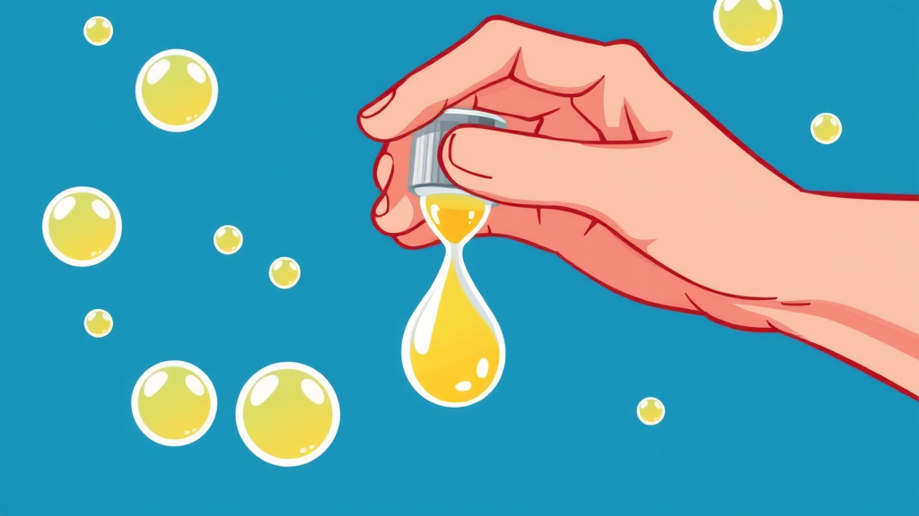 리포좀 글루타치온 부작용 및 안전성 (cartoon 스타일)