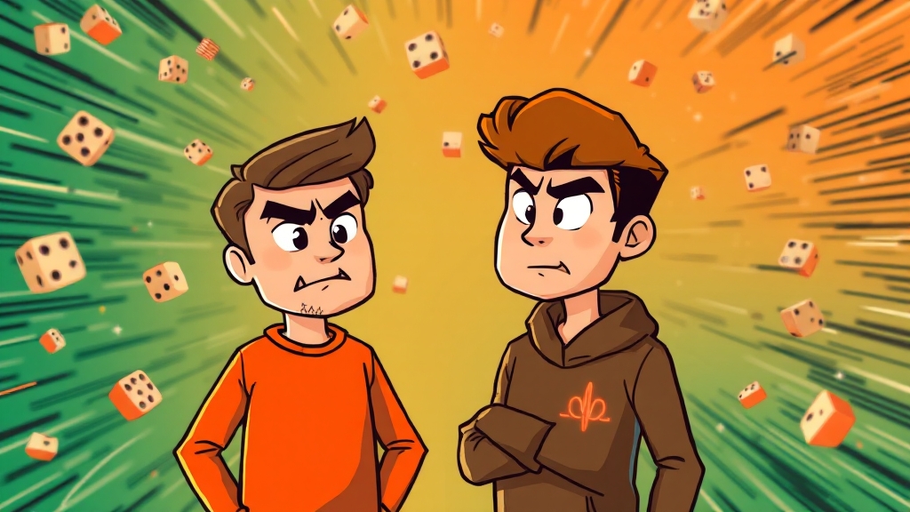 오늘 하루 종합 운세 (cartoon 스타일)