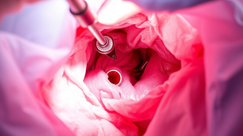 맹장염 치료 방법 (watercolor 스타일)