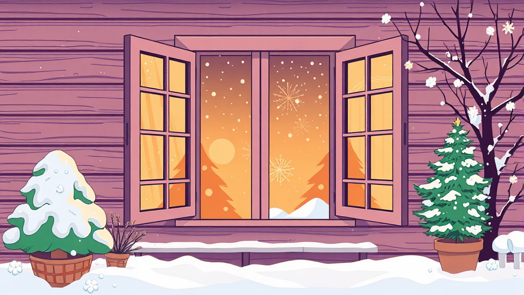 결로 예방을 위한 꿀팁 (illustration 스타일)