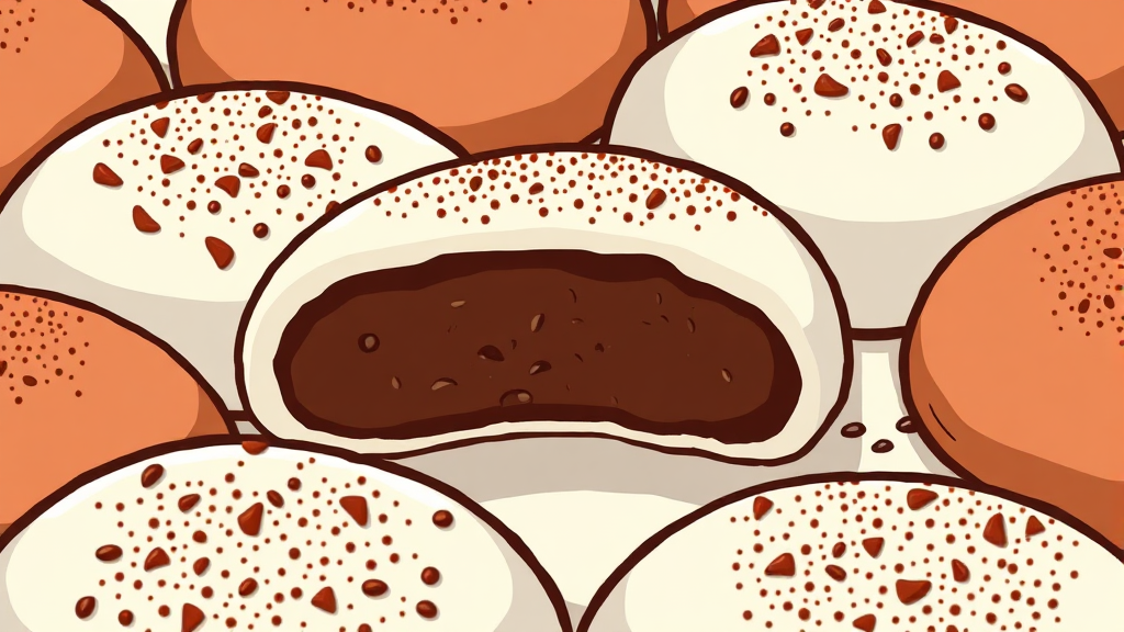 두바이 쫀득쿠키 개요 (cartoon 스타일)