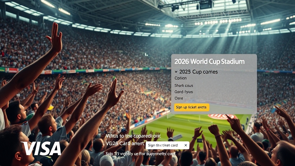 월드컵 티켓 예매 방법 (realistic 스타일)