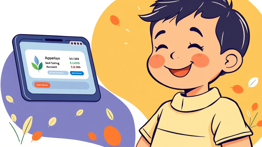 디딤씨앗통장 신청 방법 (illustration 스타일)