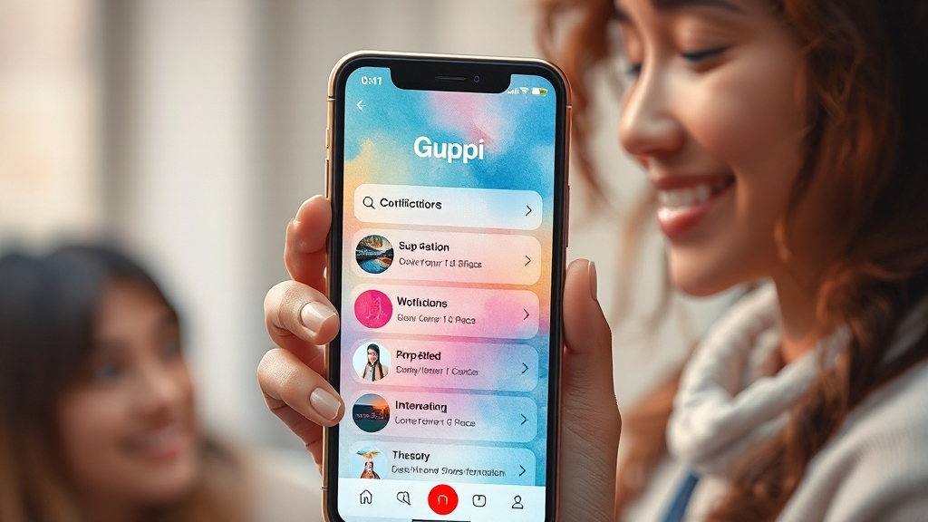 ‘구삐’ 서비스 이용 조건 (watercolor 스타일)