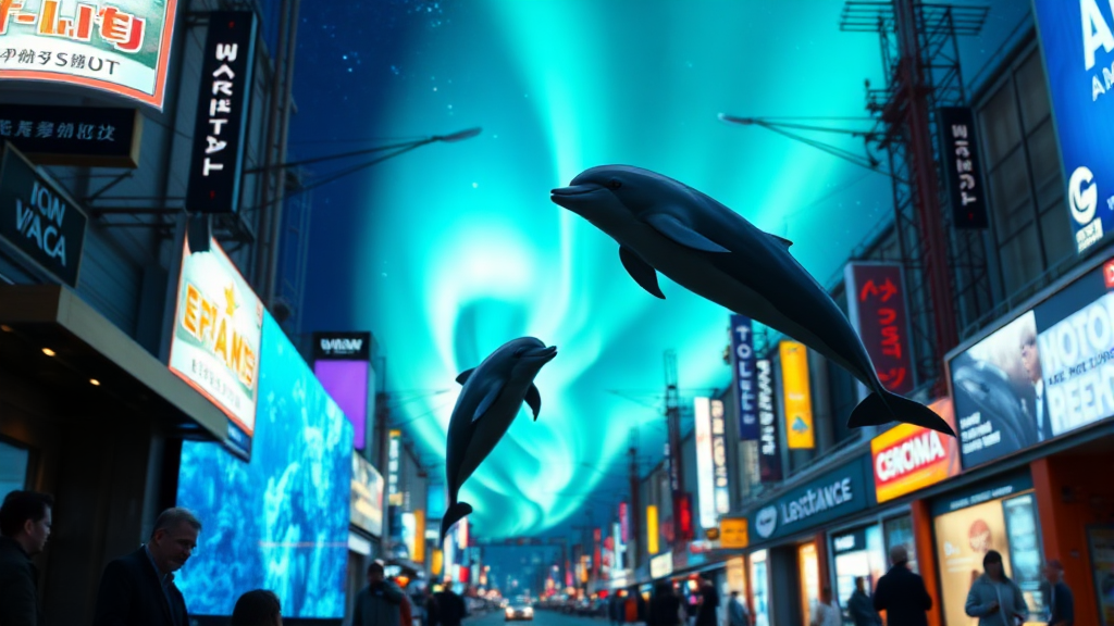 오로라쇼 관람 꿀팁: 시간, 위치, 명당 (realistic 스타일)