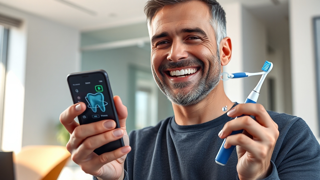 이빨보호제약, 구강 건강 관리의 연결고리 (realistic 스타일)