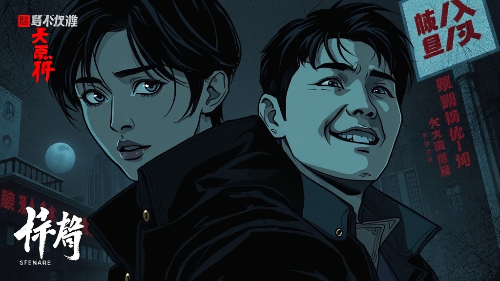 드라마 감상평 및 흥행 분석 (illustration 스타일)