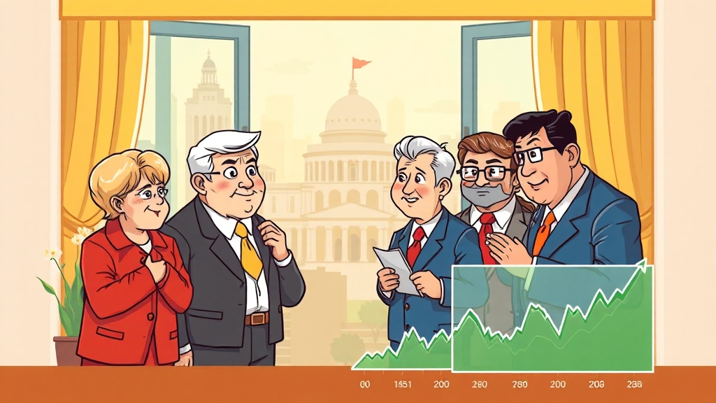 정치권, 어떤 입장일까? (cartoon 스타일)