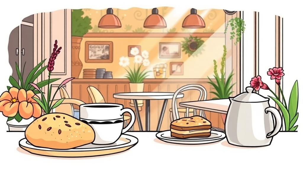 스윗솔트 메뉴 안내 (illustration 스타일)