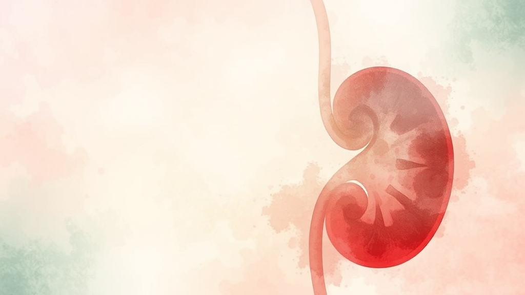 당뇨와 소변 변화 (watercolor 스타일)