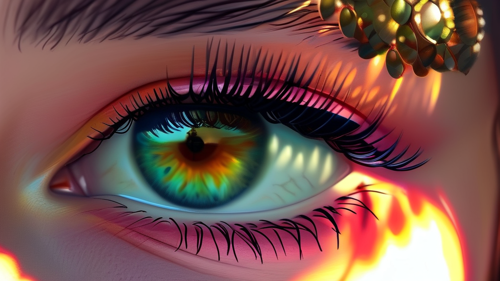 눈밑 떨림, 병원 가야 할 때는 언제일까? (realistic 스타일)