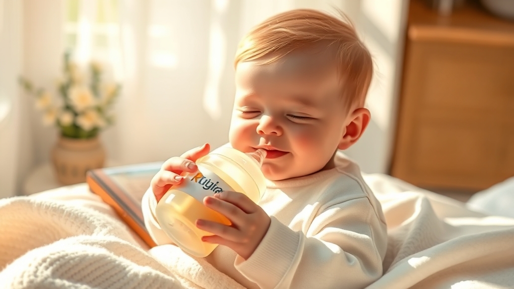 분유 선택과 갈아타기 (realistic 스타일)