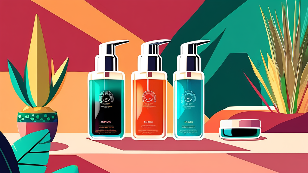 촉촉하고 건강한 피부를 위한 환절기 스킨케어 루틴 (cartoon 스타일)