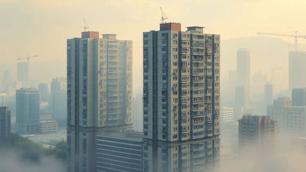 서울 재건축 규제 완화: 낡은 아파트, 새 희망과 투자 기회 7 재건축, 기대와 우려 사이 (기대 효과 및 리스크) (watercolor 스타일)