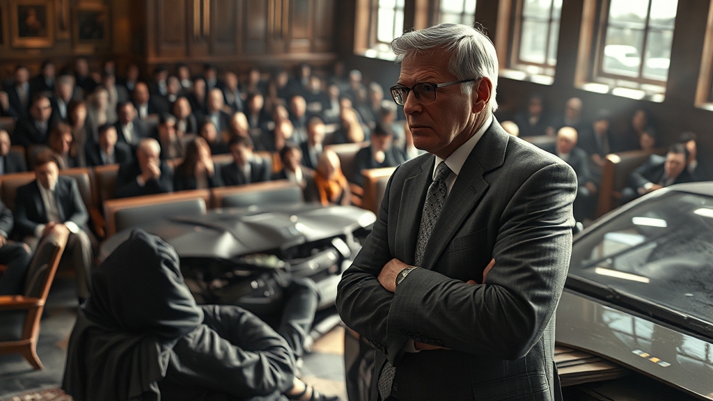 운전자 보험 가입 필요성 (realistic 스타일)