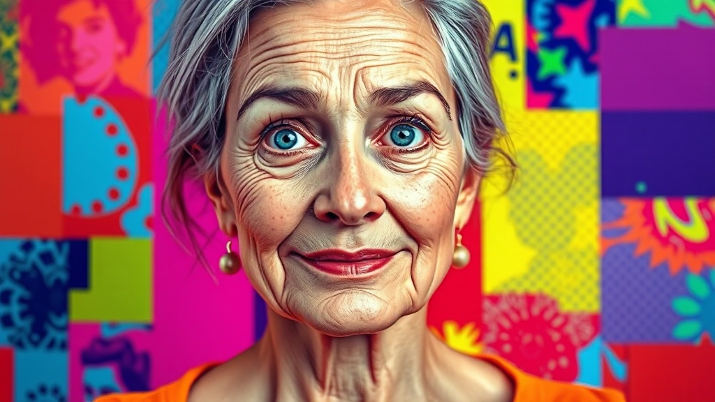 눈 밑 지방, 왜 생기는 걸까? (popart 스타일)