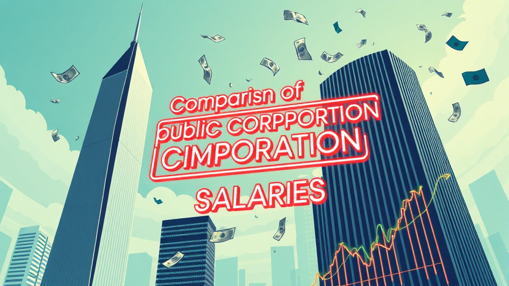 공기업 유형별 평균 연봉 비교 (illustration 스타일)