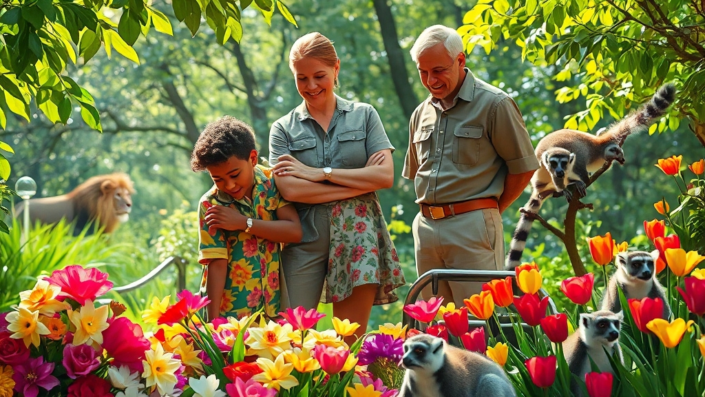 네이처파크 이용 안내 (realistic 스타일)