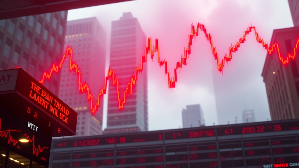 서킷브레이커 발동의 의미와 시장에 미치는 영향 (realistic 스타일)