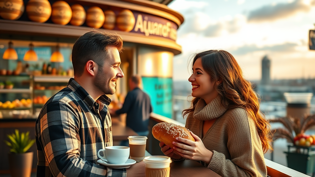 홍종흔 베이커리 매장 정보 (realistic 스타일)