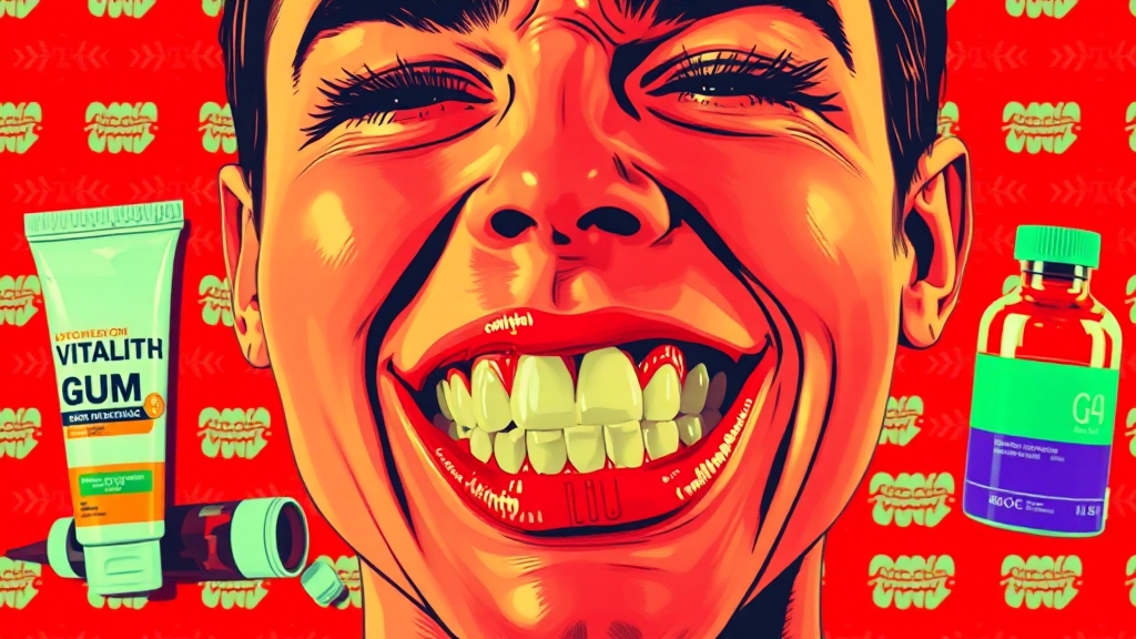 잇몸 약, 어떤 종류가 있을까요? (popart 스타일)