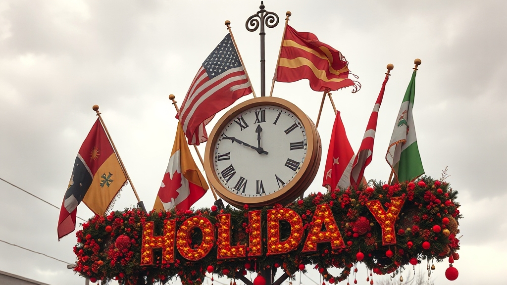 임시공휴일, 무엇을 의미할까요? (realistic 스타일)