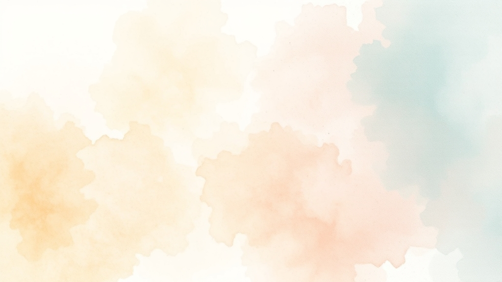 결론 (watercolor 스타일)